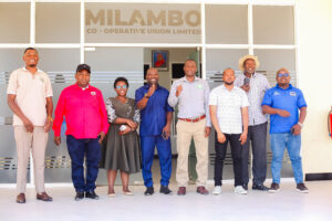 Read more about the article Wajumbe wa Mradi wa Pamoja wa Vyama Vikuu vya Ushirika wa Korosho (KCJE LTD) Wafanya Ziara ya Mafunzo Katika Chama Kikuu cha Ushirika MILAMBO